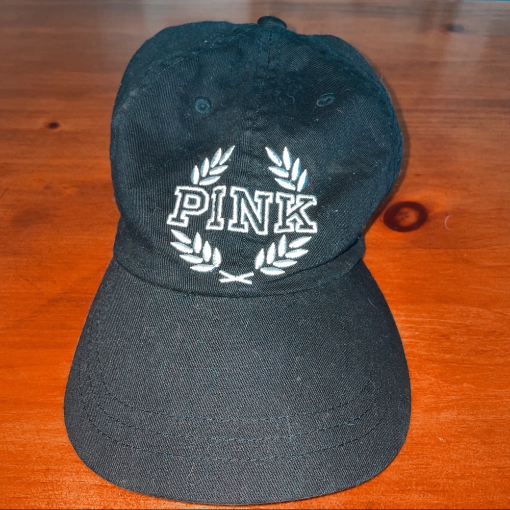 PINK VS, Black Baseball Hat.
